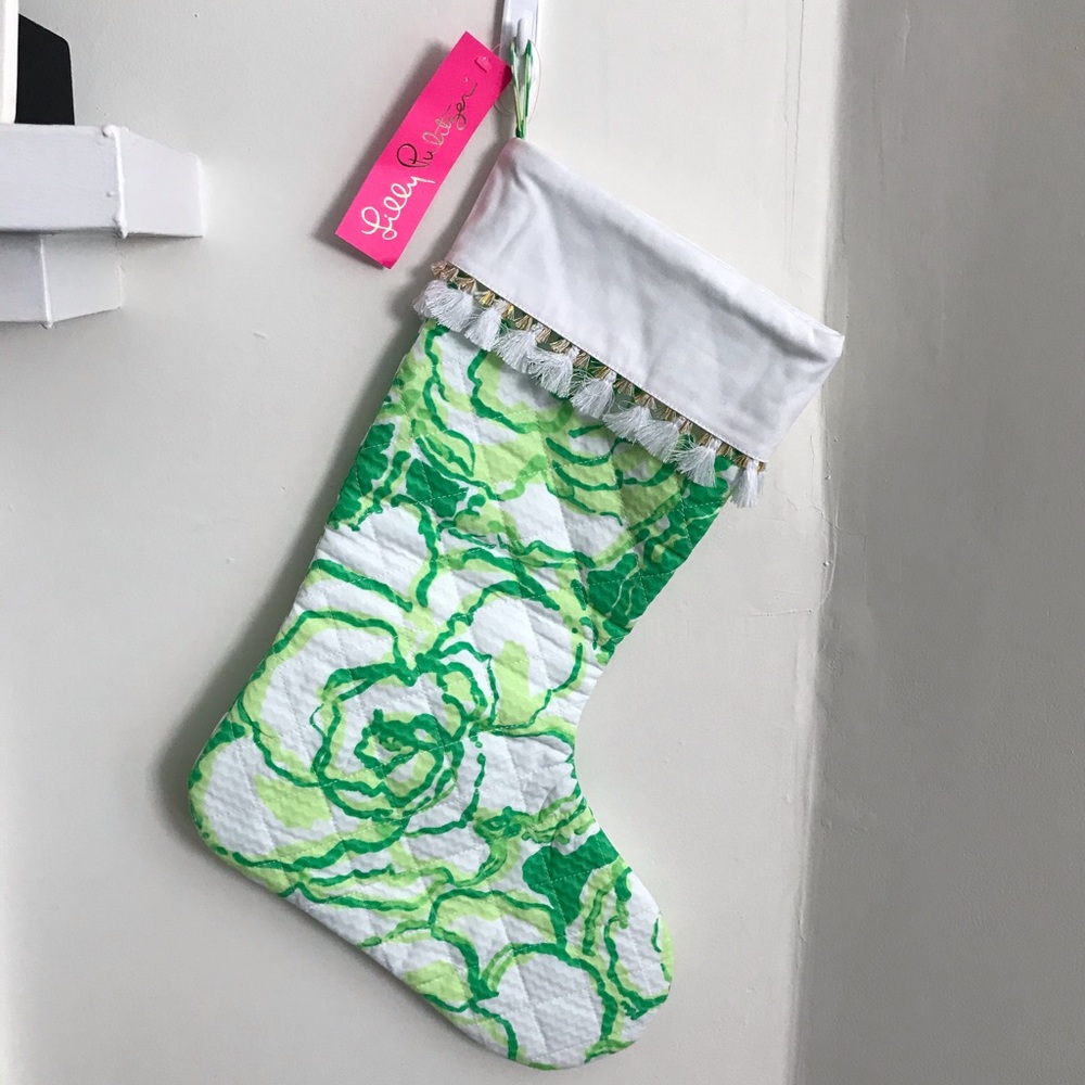 Lilly Pulitzer Christmas Stocking Holder NWT